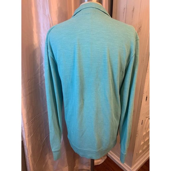 Southern Tide The Skip Jack Zip Polo Longsleeve Shirt, Mens Small - Picture 4 of 7
